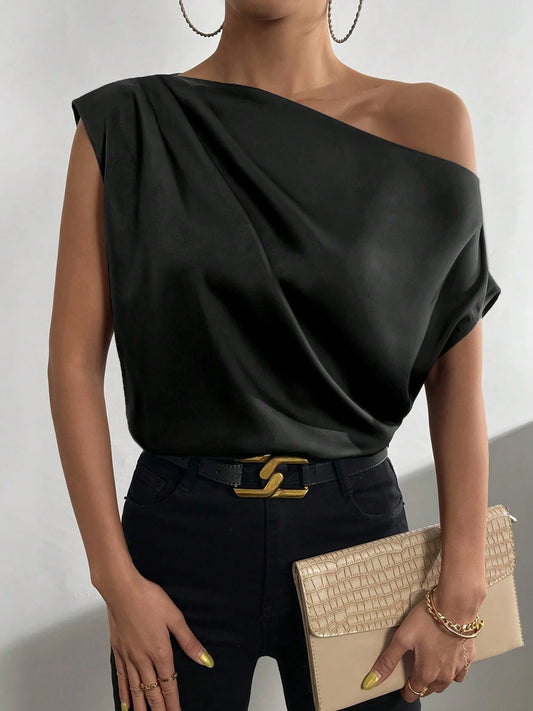 Gorgeous Single Shoulder Blouse