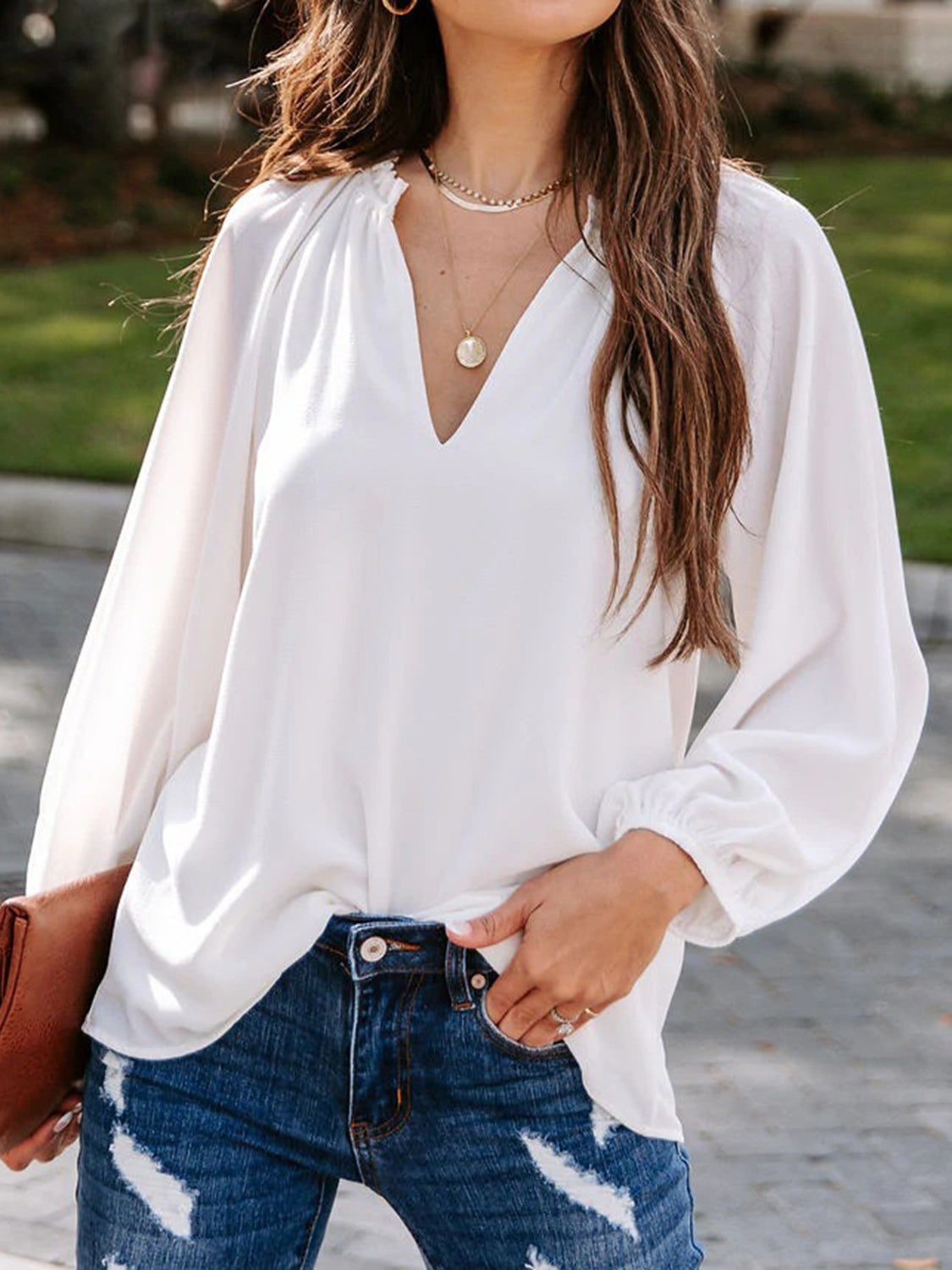 The Ultimate You Long Sleeve Blouse