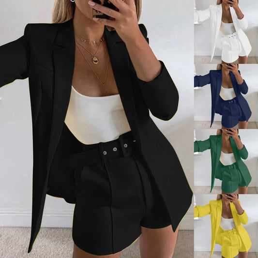 Adorable  Women's Casual Light Weight Thin Jacket Slim Coat Long Sleeve Blazer for Women Dressy