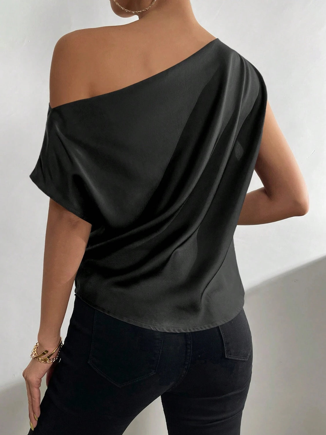 Gorgeous Single Shoulder Blouse